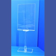 CARTEL N    Vertical sobre tubo de 150 mm <br>Medidas: A-4   Sobre Tubo <br>